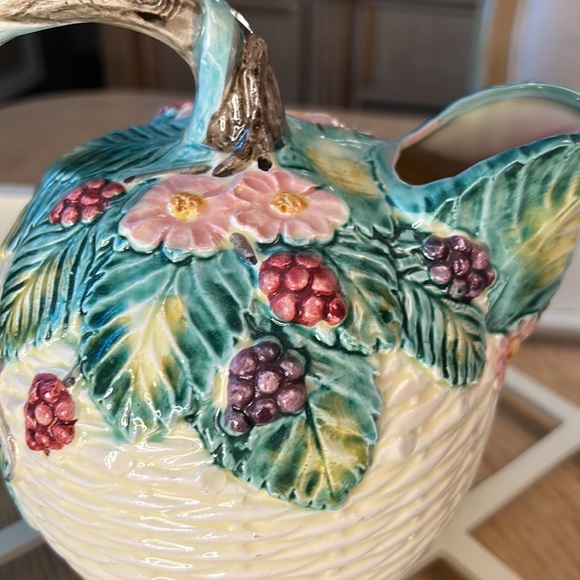 The Haldon Group Blackberry Basket Weave Pitcher - Picture 5 of 10
